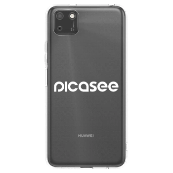 Picasee silikonska prozirna maskica za Huawei Y5P - Picasee - new logo - white