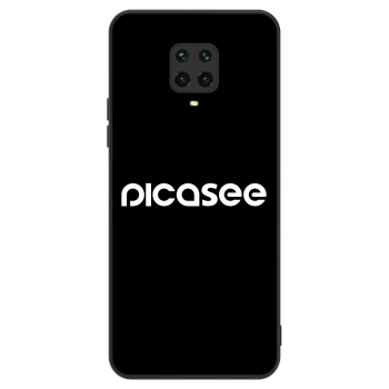 Maskica za Xiaomi Redmi Note 9 Pro - Picasee - new logo - white