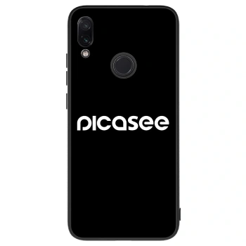 Maskica za Xiaomi Redmi Note 7 - Picasee - new logo - white