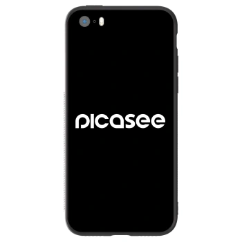Maskica za Apple iPhone 5/5S/SE - Picasee - new logo - white