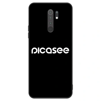Maskica za Xiaomi Redmi 9 - Picasee - new logo - white
