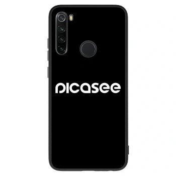 Maskica za Xiaomi Redmi Note 8 - Picasee - new logo - white