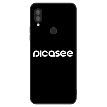 Maskica za Xiaomi Redmi 7 - Picasee - new logo - white