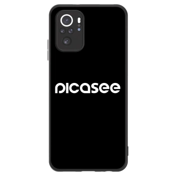 Maskica za Xiaomi Redmi Note 10 - Picasee - new logo - white