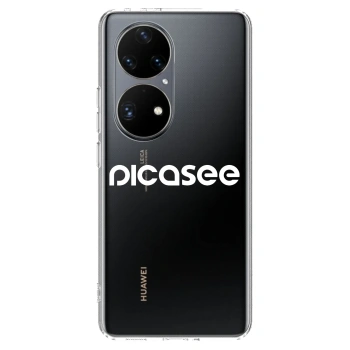 Maskica za Huawei P50 - Picasee - new logo - white