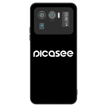 Maskica za Xiaomi Mi 11 Ultra - Picasee - new logo - white