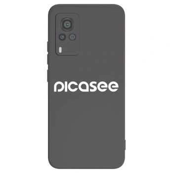 Maskica za Vivo X60 Pro 5G - Picasee - new logo - white