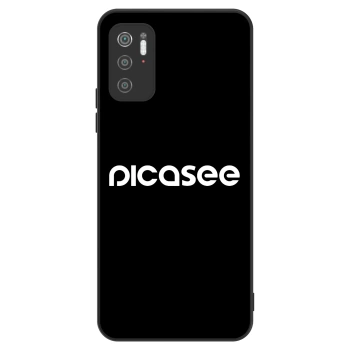 Maskica za Xiaomi Poco M3 Pro 5G - Picasee - new logo - white