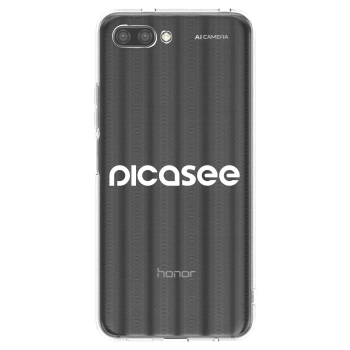 Maskica za Honor 10 - Picasee - new logo - white