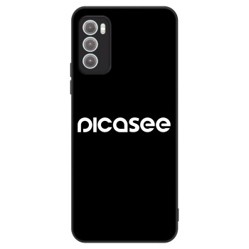 Maskica za Motorola Moto G60 - Picasee - new logo - white