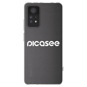Picasee silikonska prozirna maskica za Xiaomi Redmi Note 11 Pro 5G - Picasee - new logo - white