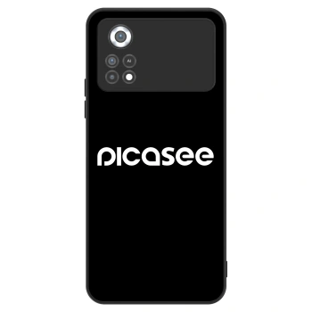 Maskica za Xiaomi Poco X4 Pro 5G - Picasee - new logo - white