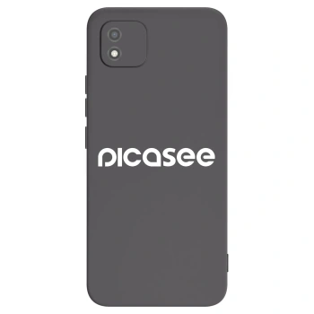 Picasee crna silikonska maskica za Realme C11 (2021) - Picasee - new logo - white