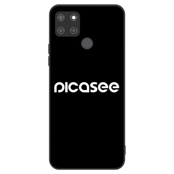 Maskica za Realme C21Y - Picasee - new logo - white