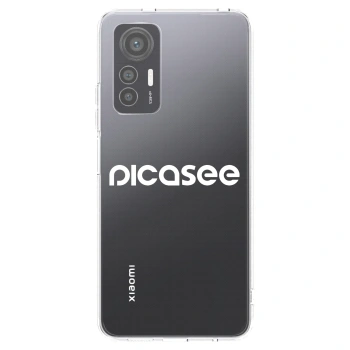 Picasee silikonska prozirna maskica za Xiaomi 12 Lite - Picasee - new logo - white