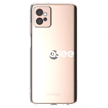 Picasee silikonska prozirna maskica za Motorola Moto G32 - Picasee - new logo - white