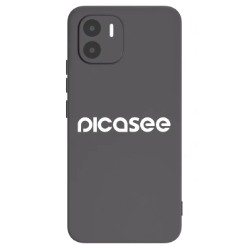 Picasee crna silikonska maskica za Xiaomi Redmi A1 - Picasee - new logo - white