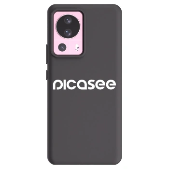 Picasee crna silikonska maskica za Xiaomi 13 Lite - Picasee - new logo - white