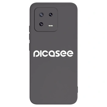 Picasee crna silikonska maskica za Xiaomi 13 Pro - Picasee - new logo - white
