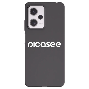 Picasee crna silikonska maskica za Xiaomi Redmi Note 12 Pro+ 5G - Picasee - new logo - white