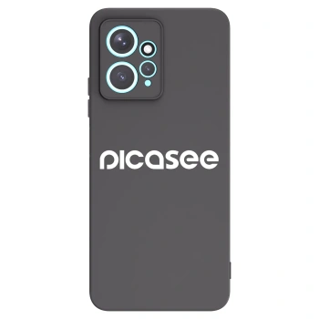 Picasee crna silikonska maskica za Xiaomi Redmi Note 12 4G - Picasee - new logo - white