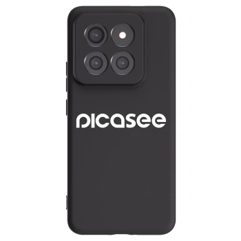 Picasee crna silikonska maskica za Xiaomi 14 Pro - Picasee - new logo - white