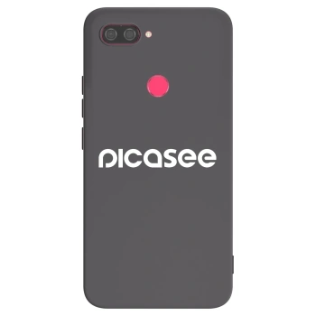 Maskica za Xiaomi Mi 8 Lite - Picasee - new logo - white