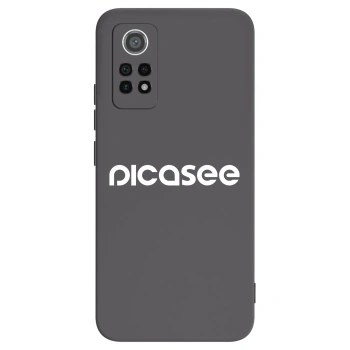 Picasee crna silikonska maskica za Xiaomi Redmi Note 12 Pro 4G - Picasee - new logo - white