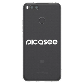 Maskica za Xiaomi Mi A1 Global - Picasee - new logo - white