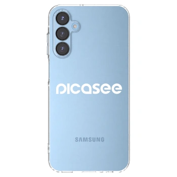 Picasee silikonska prozirna maskica za Samsung Galaxy A15 A156B 5G - Picasee - new logo - white