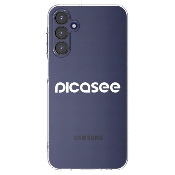 Picasee silikonska prozirna maskica za Samsung Galaxy A15 A155F 4G - Picasee - new logo - white