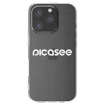 Picasee silikonska prozirna maskica za Apple iPhone 16 Pro - Picasee - new logo - white