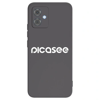 Maskica za Motorola Moto G14 - Picasee - new logo - white