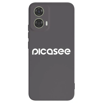 Maskica za Motorola Moto G24 - Picasee - new logo - white