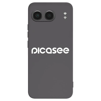 Picasee crna silikonska maskica za OnePlus Nord 4 - Picasee - new logo - white