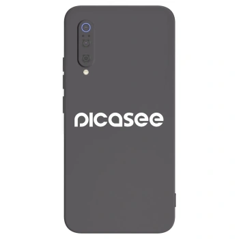 Maskica za Xiaomi Mi 9 - Picasee - new logo - white