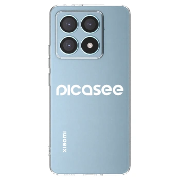 Picasee silikonska prozirna maskica za Xiaomi 14T Pro - Picasee - new logo - white