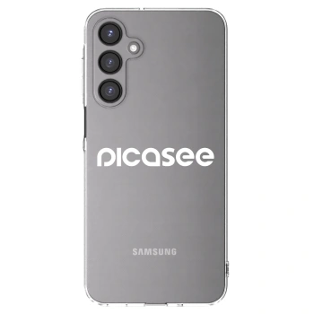 Picasee silikonska prozirna maskica za Samsung Galaxy A16 5G - Picasee - new logo - white