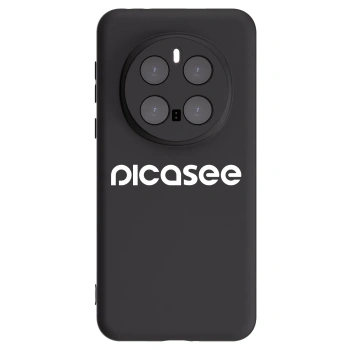 Picasee crna silikonska maskica za Honor Magic7 Pro 5G - Picasee - new logo - white