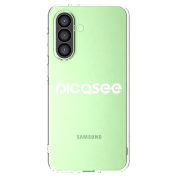 Picasee silikonska prozirna maskica za Samsung Galaxy A26 5G A266B - Picasee - new logo - white