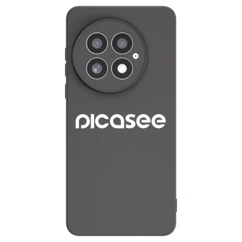 Picasee crna silikonska maskica za OnePlus 13 5G - Picasee - new logo - white