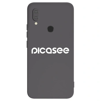 Picasee crna silikonska maskica za Xiaomi Redmi 7 - Picasee - new logo - white