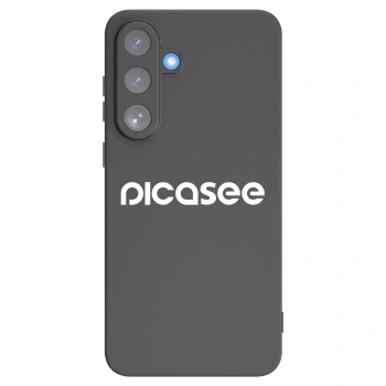 Picasee crna silikonska maskica za Samsung Galaxy S25 FE 5G - Picasee - new logo - white