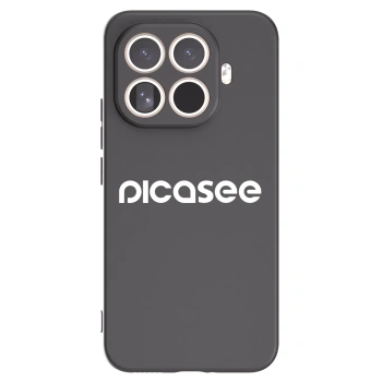 Picasee crna silikonska maskica za Xiaomi 15T Pro - Picasee - new logo - white