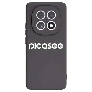 Picasee crna silikonska maskica za Xiaomi Redmi Note 15 - Picasee - new logo - white