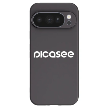 Picasee crna silikonska maskica za Google Pixel 10 Pro - Picasee - new logo - white