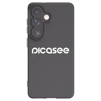 Picasee crna silikonska maskica za Samsung Galaxy S26 - Picasee - new logo - white