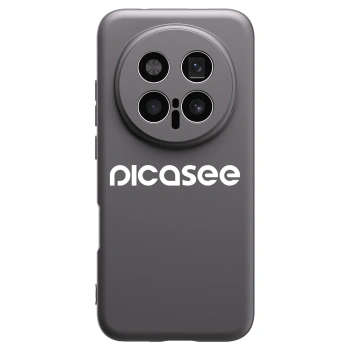 Picasee crna silikonska maskica za Honor Magic8 Pro 5G - Picasee - new logo - white