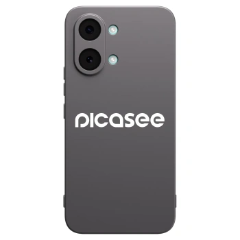 Picasee crna silikonska maskica za Xiaomi Poco X8 Pro Max - Picasee - new logo - white