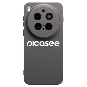 Picasee crna silikonska maskica za Vivo X300 Pro - Picasee - new logo - white